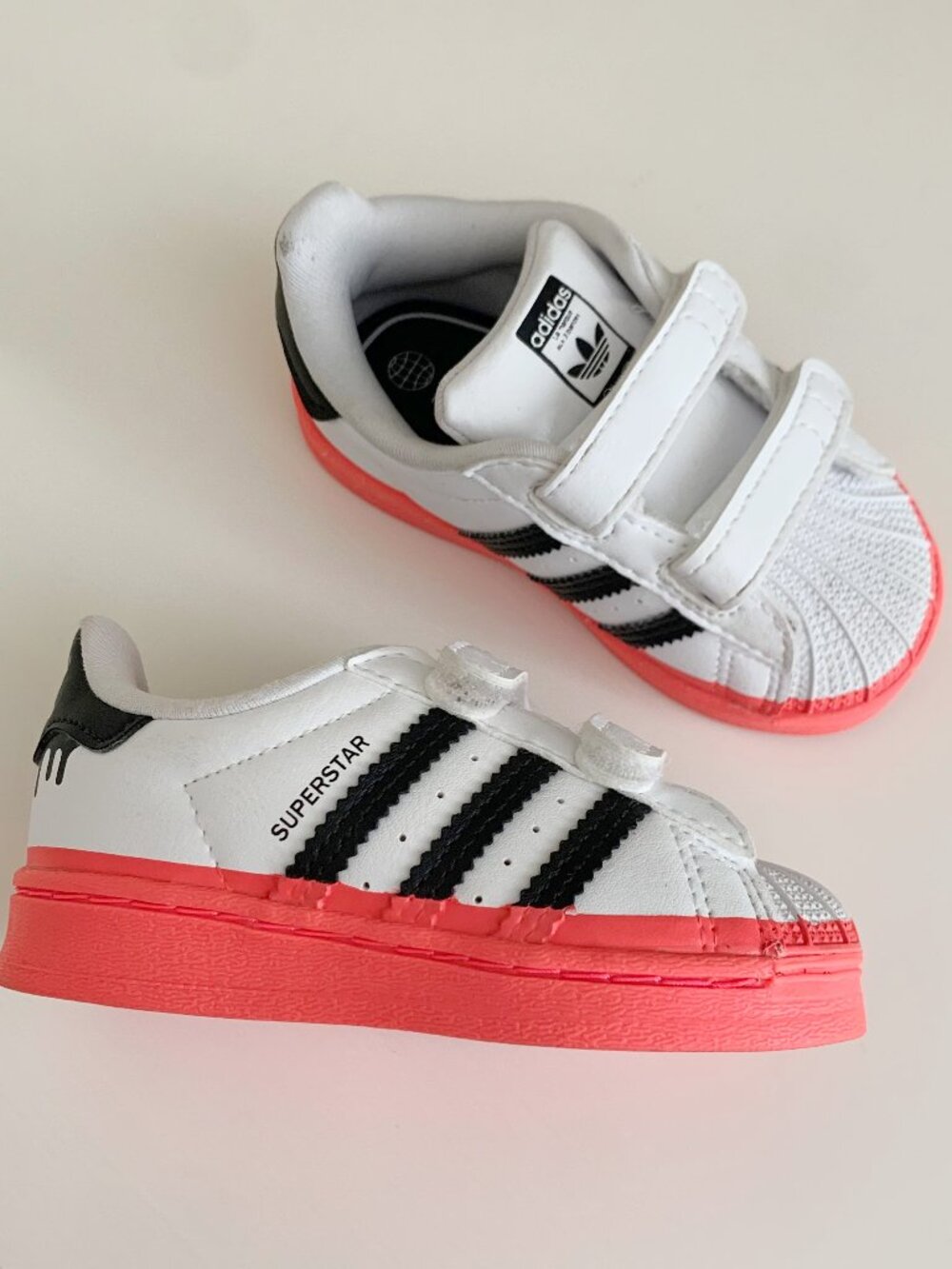 Adidas Kids Superstar Ortholite Sneakers • Infant / Toddler Size 5